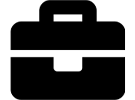A suitcase icon