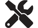 Icons of tools and service